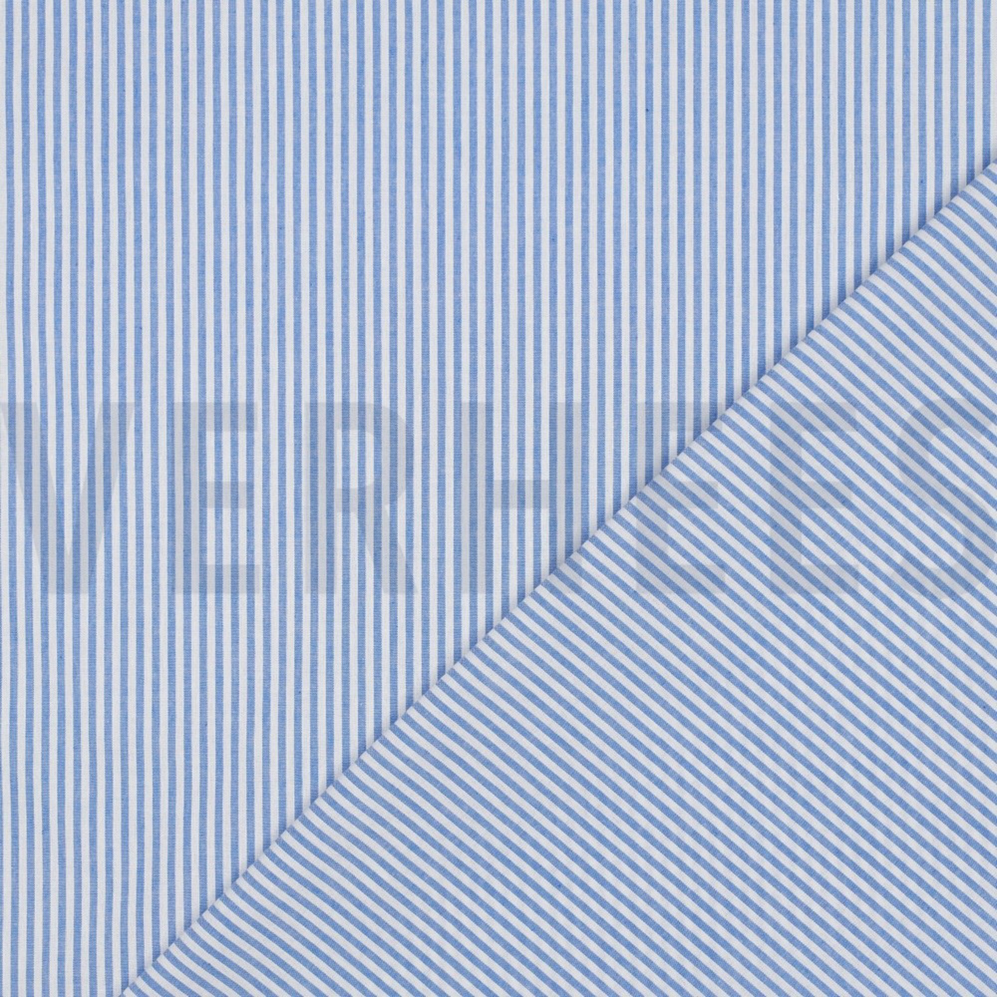 YARN DYED STRIPE 3MM SKY BLUE (high resolution) #4