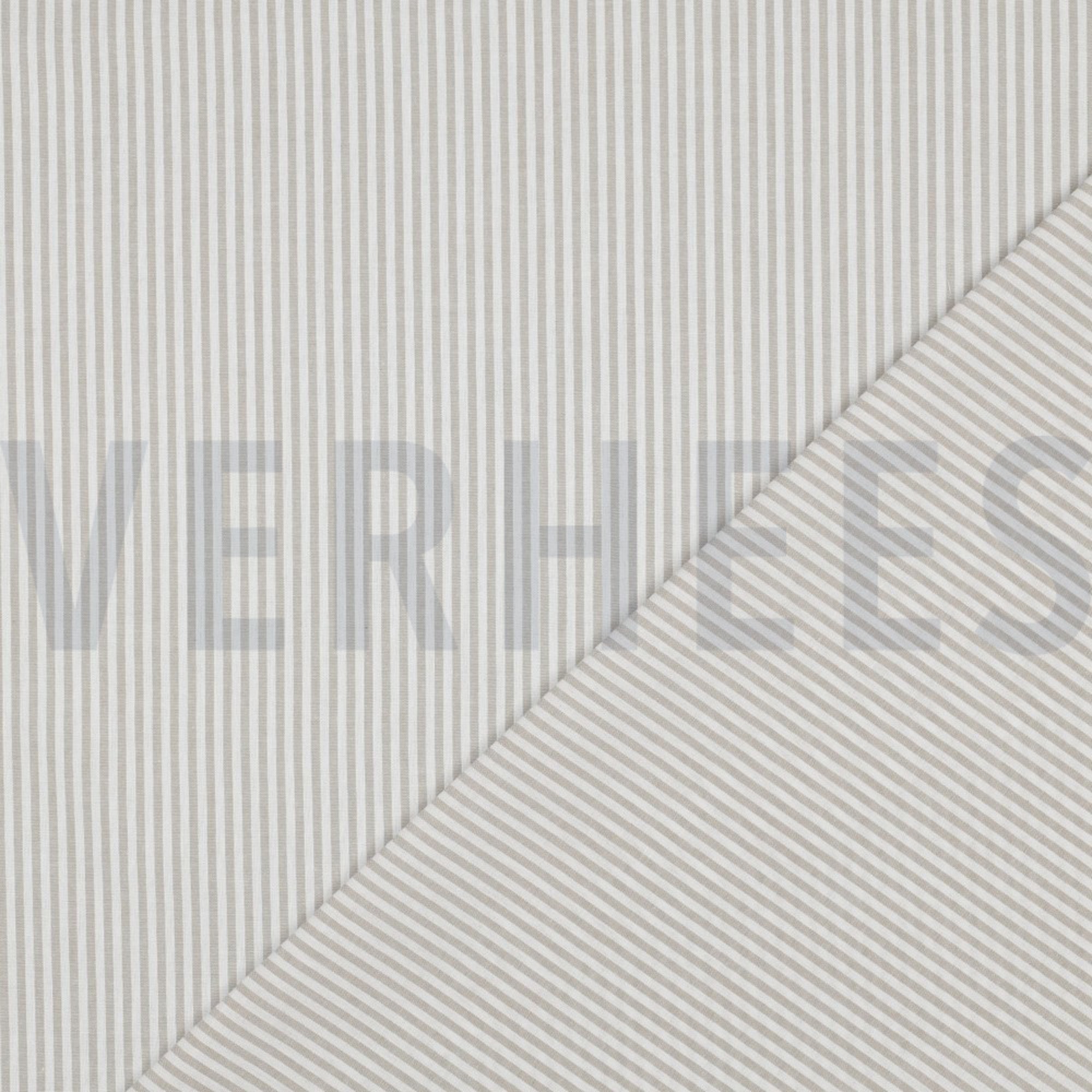 GARENGEVERFD POPLIN STREPEN 3MM ZAND (high resolution) #4