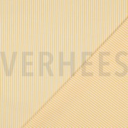 GARENGEVERFD POPLIN STREPEN 3MM GEEL (thumbnail) #4