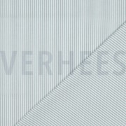 GARENGEVERFD POPLIN STREPEN 3MM TEAL (thumbnail) #4