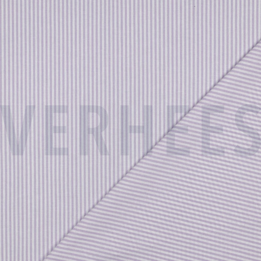 YARN DYED STRIPE 3MM LILAC #7