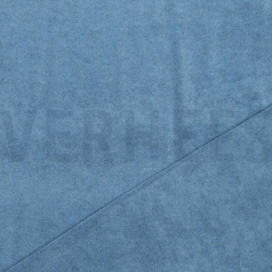 STRETCH FROTTEE BLAU #7