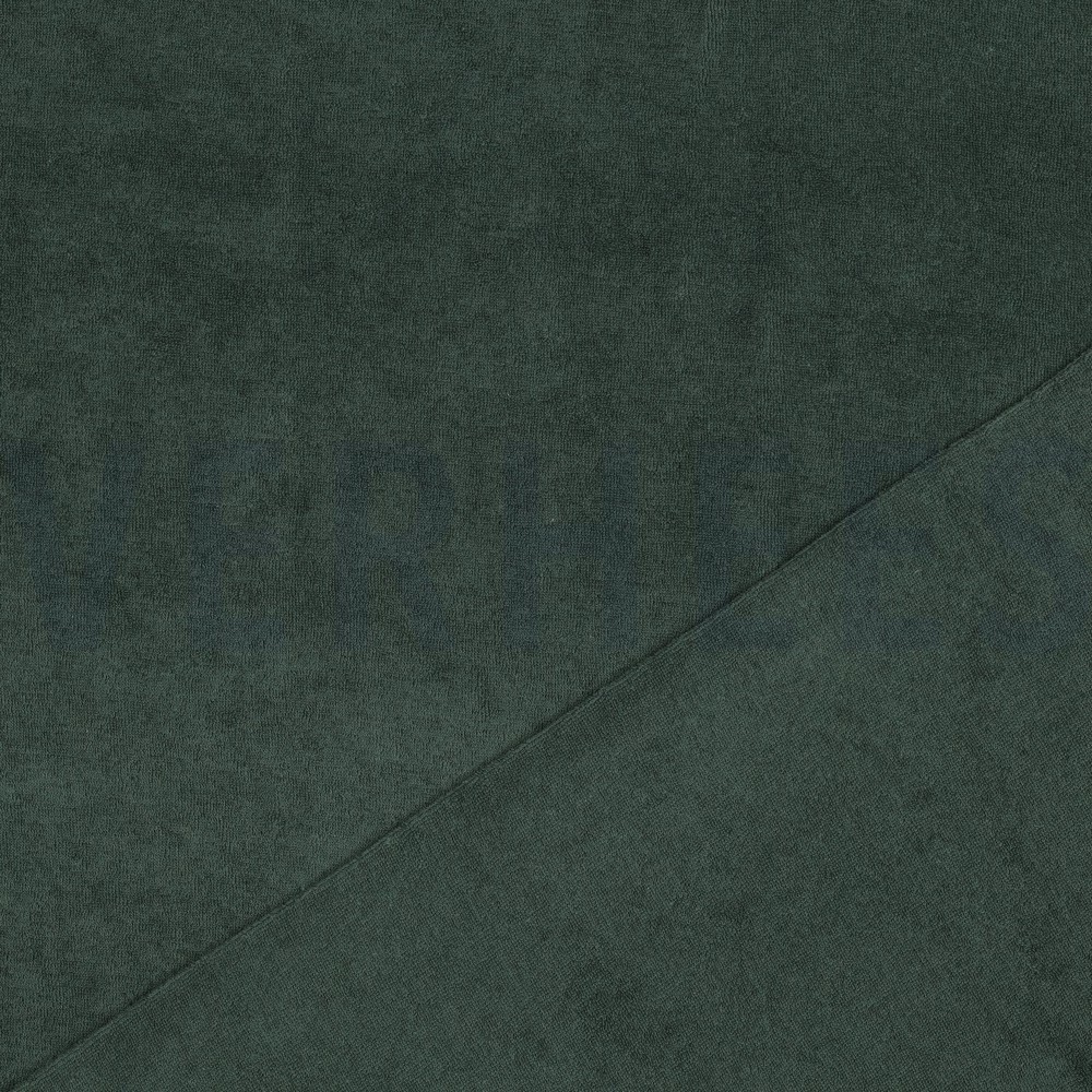 STRETCH TOWELLING DARK GREEN #7