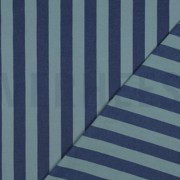 KATOEN GARENGEVERFD STREPEN BLAUW/GREEN (thumbnail) #4