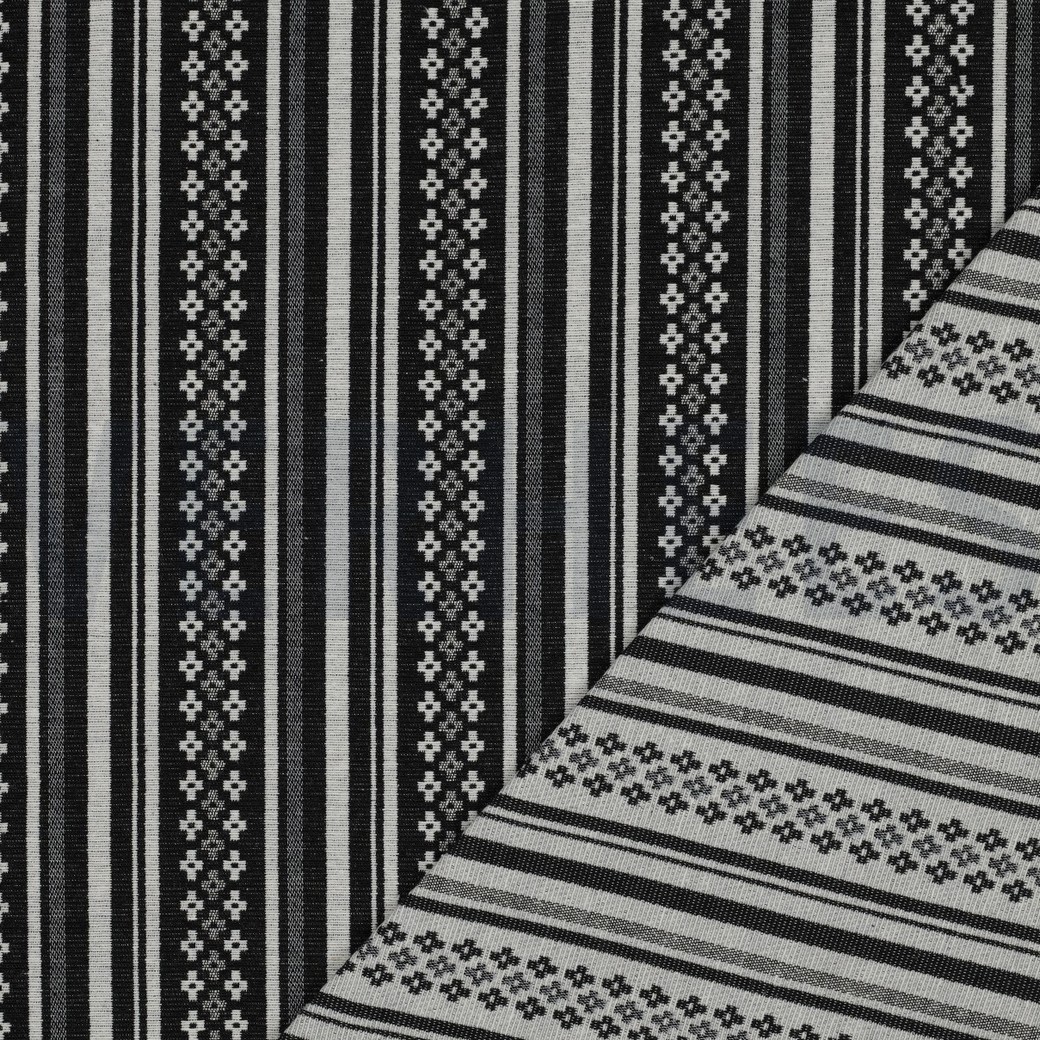 GOBELIN ABSTRACT BLACK/WHITE #7