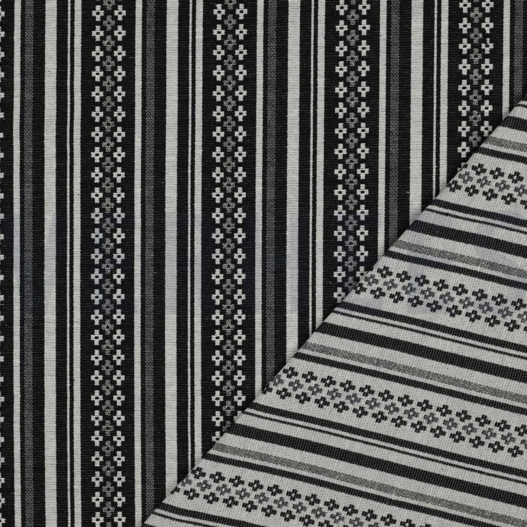 GOBELIN ABSTRACT SCHWARZ/WEISS (high resolution) #4