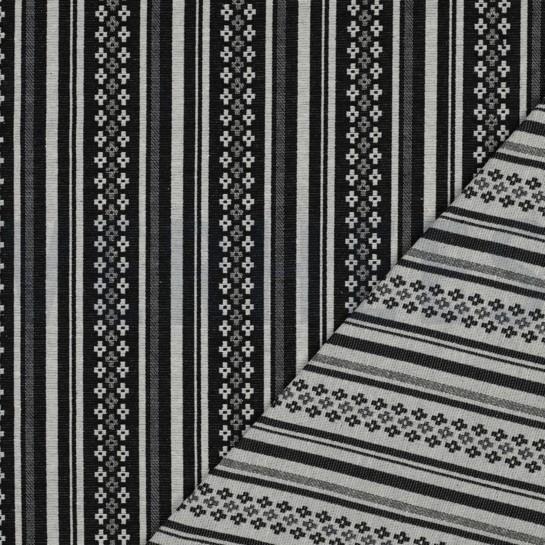 GOBELIN ABSTRACT SCHWARZ/WEISS #7