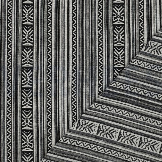 GOBELIN ABSTRACT SCHWARZ/WEISS #7