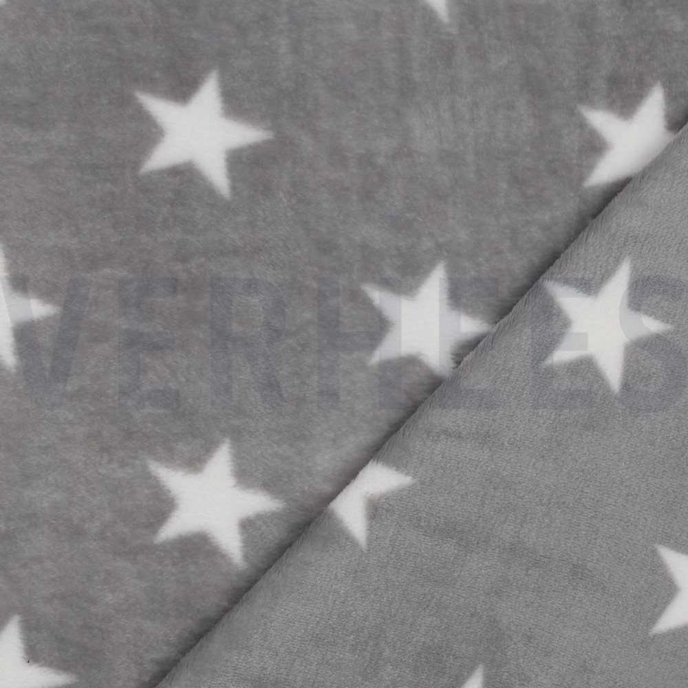 FLEECE STERREN GRIJS #7