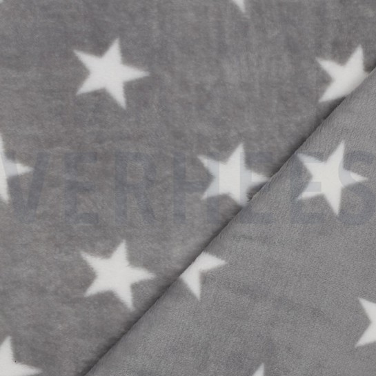 FLEECE STERREN GRIJS #7
