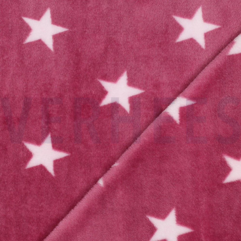 FLEECE STERREN ROZE #7