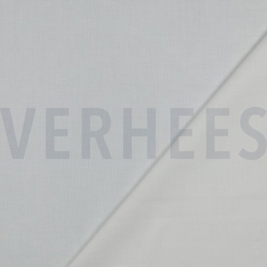 BAUMWOLLE VOILE GOTS WEISS #7