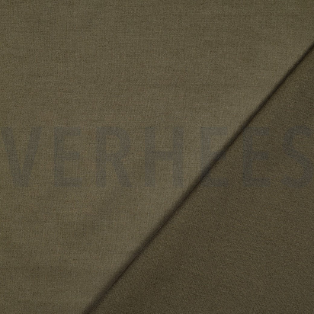 COTTON VOILE GOTS OLIVE #7