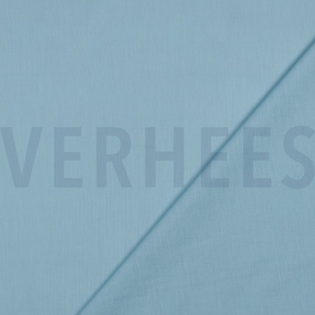 COTON VOILE GOTS BLEU CLAIR #7