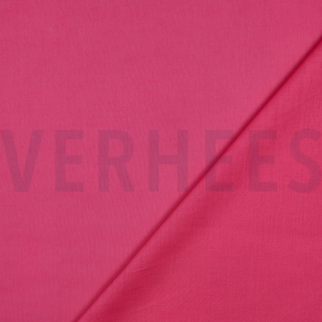 BAUMWOLLE VOILE GOTS MAGENTA #7