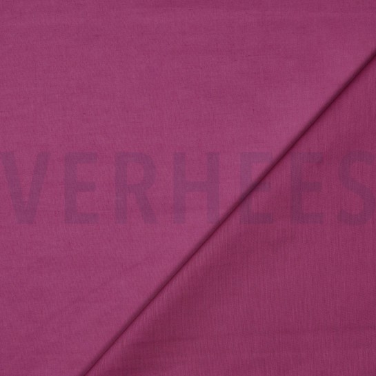 BAUMWOLLE VOILE GOTS VIOLETT #7