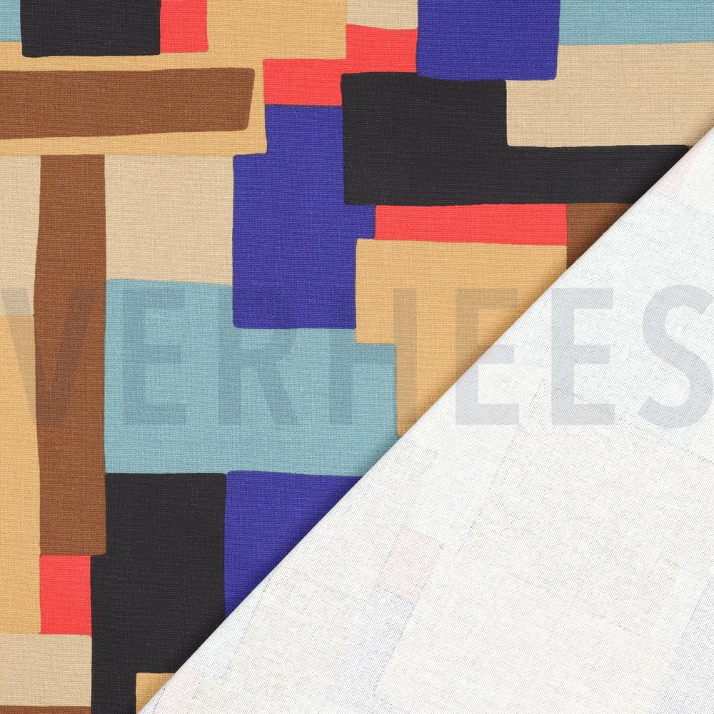 CANVAS ABSTRACT COGNAC #7