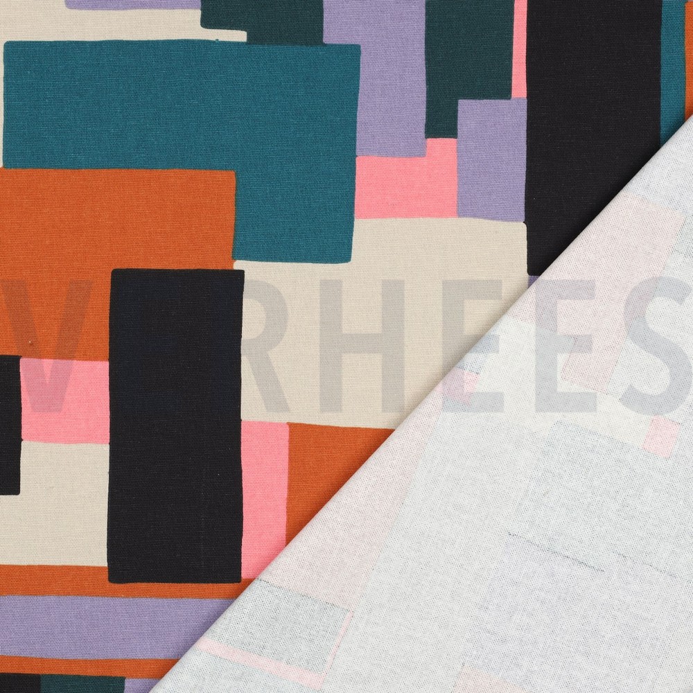CANVAS ABSTRACT PETROL #7