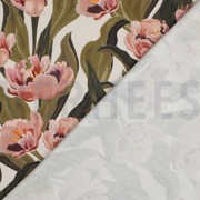 TOILE DÉCORATION FLEURS ÉCRU (thumbnail) #4