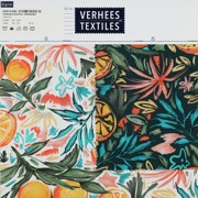 TOILE DÉCORATION DIGITAL ORANGES BLANC (thumbnail) #4