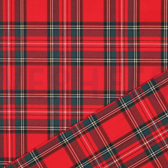 SCHOTTISCHES KARO ROT #7