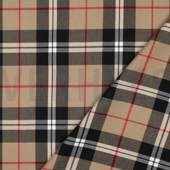 TARTAN CHECK CAMEL #7