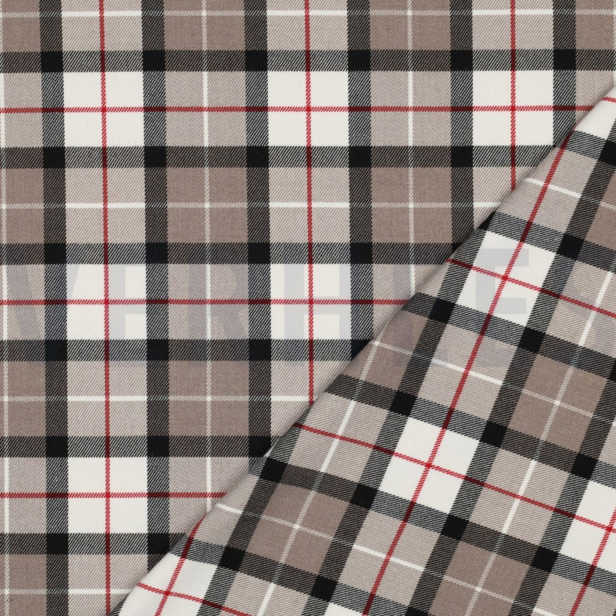 TARTAN CHECK TAUPE (high resolution) #4