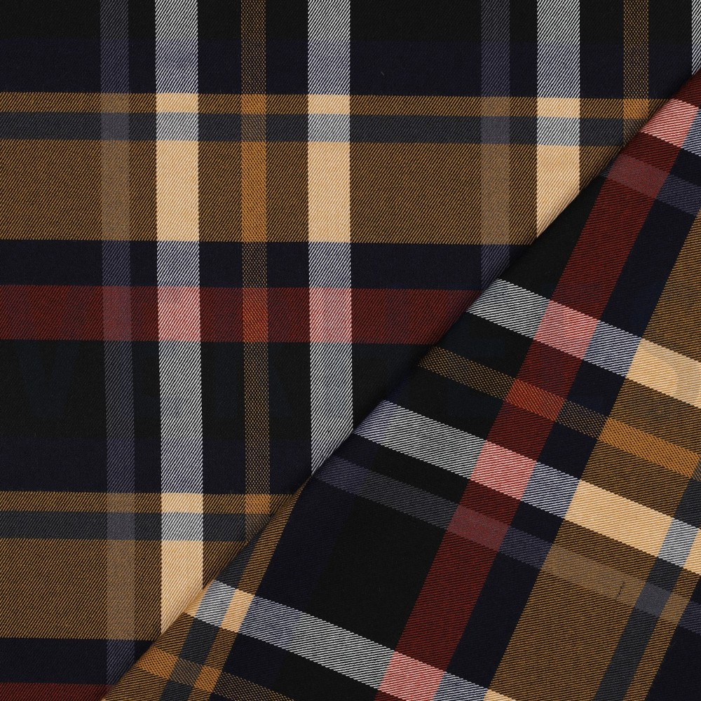 TARTAN CHECK GREY/RED/YELLOW #7
