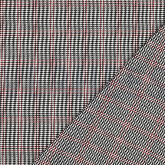 TARTAN CHECK ZWART/WIT #7
