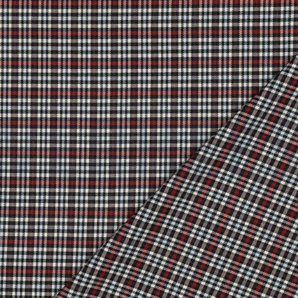 TARTAN CHECK BLEU MARINE #7