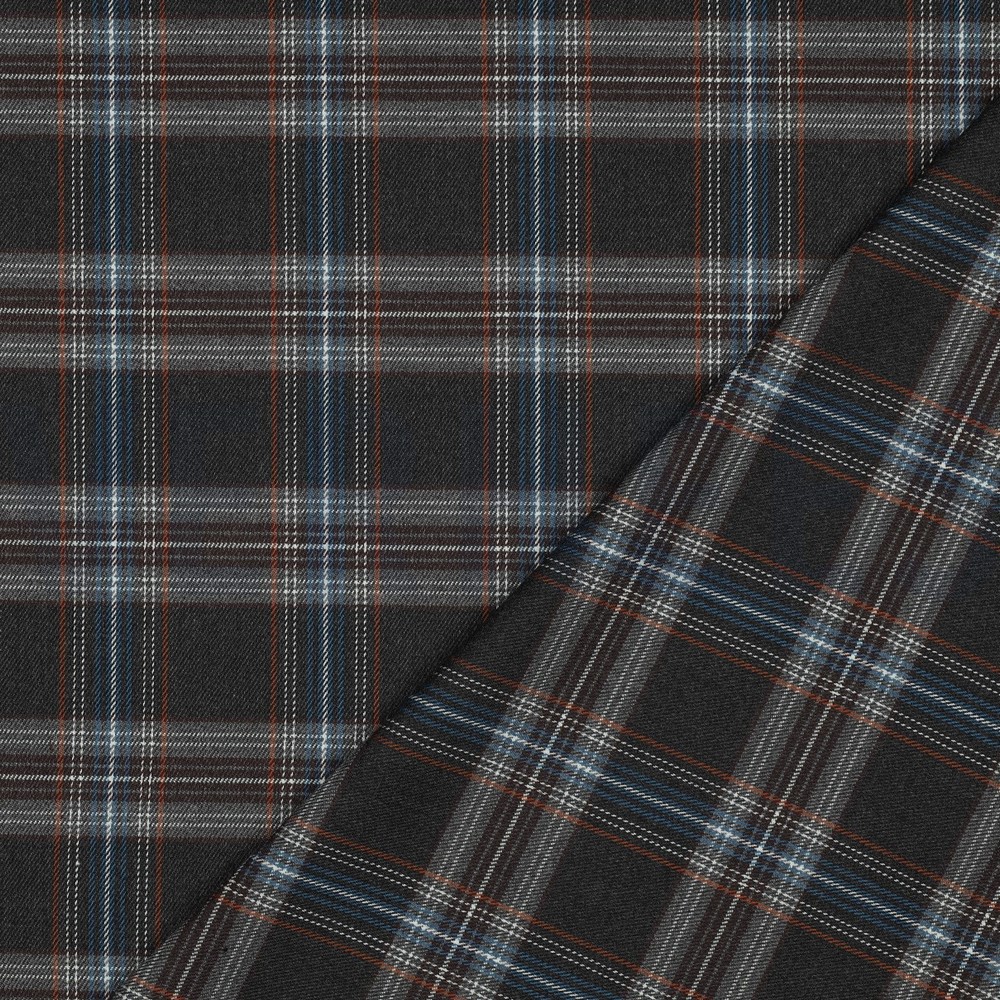 TARTAN CHECK GREY/LIGHT BLUE/WHITE #7