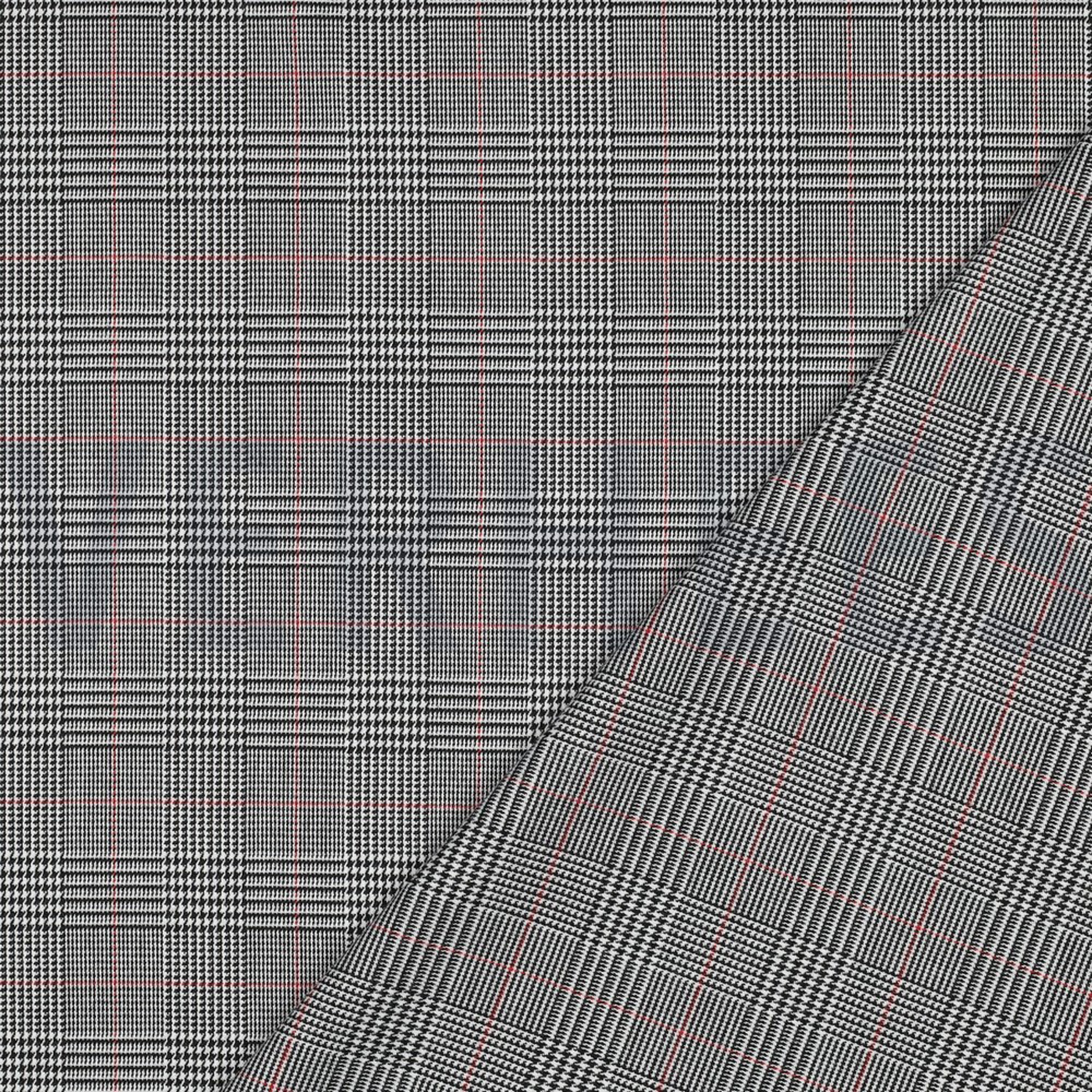 TARTAN CHECK ZWART/WIT (high resolution) #4