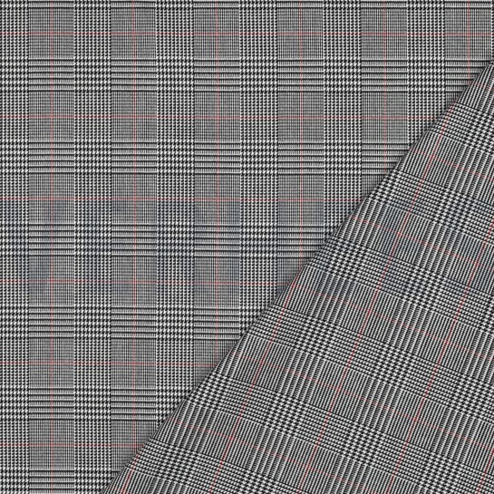 TARTAN CHECK ZWART/WIT #7