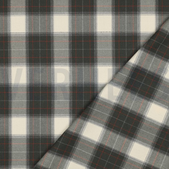 TARTAN CHECK GURKE/ECRU #7