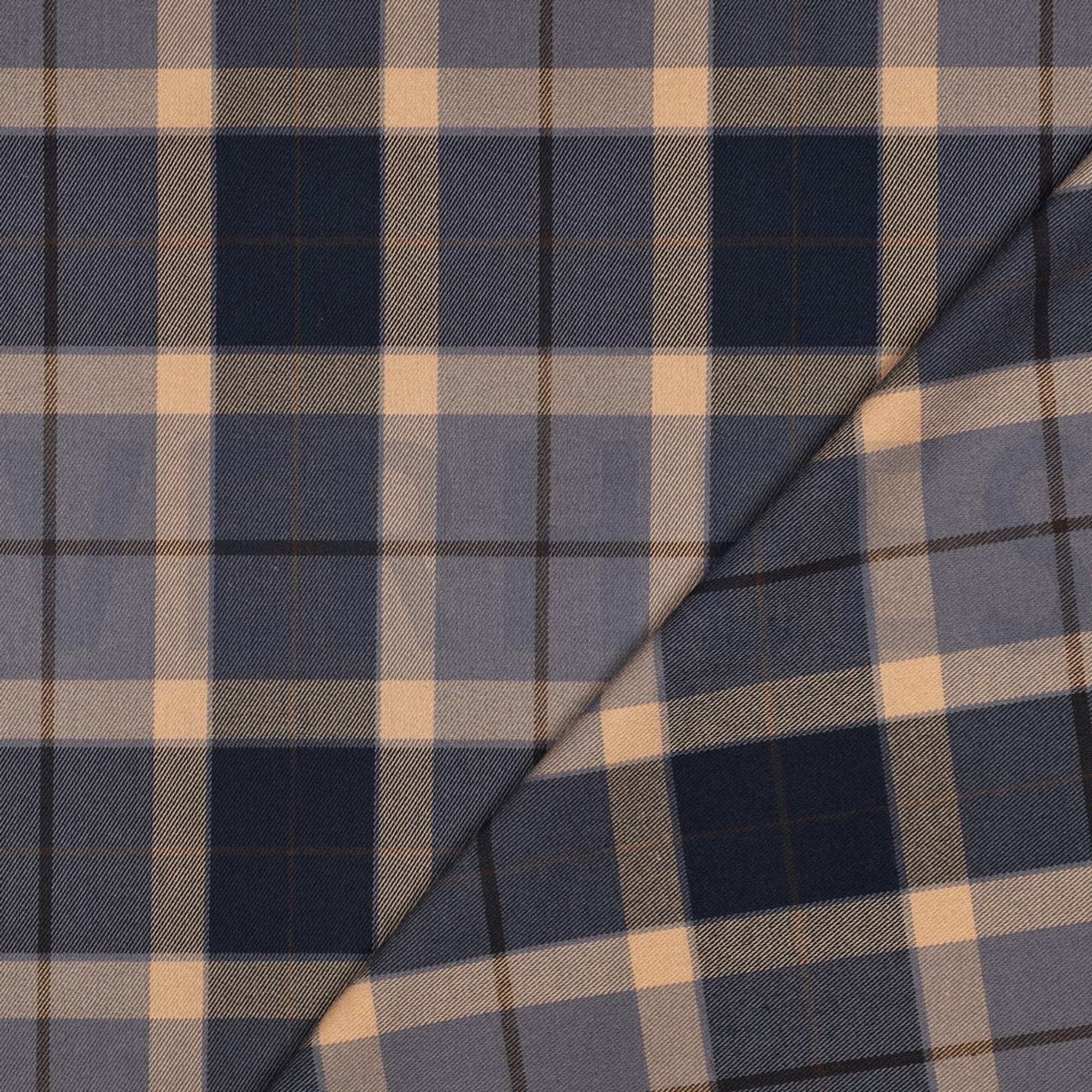 TARTAN CHECK NAVY/CAMEL (high resolution) #4
