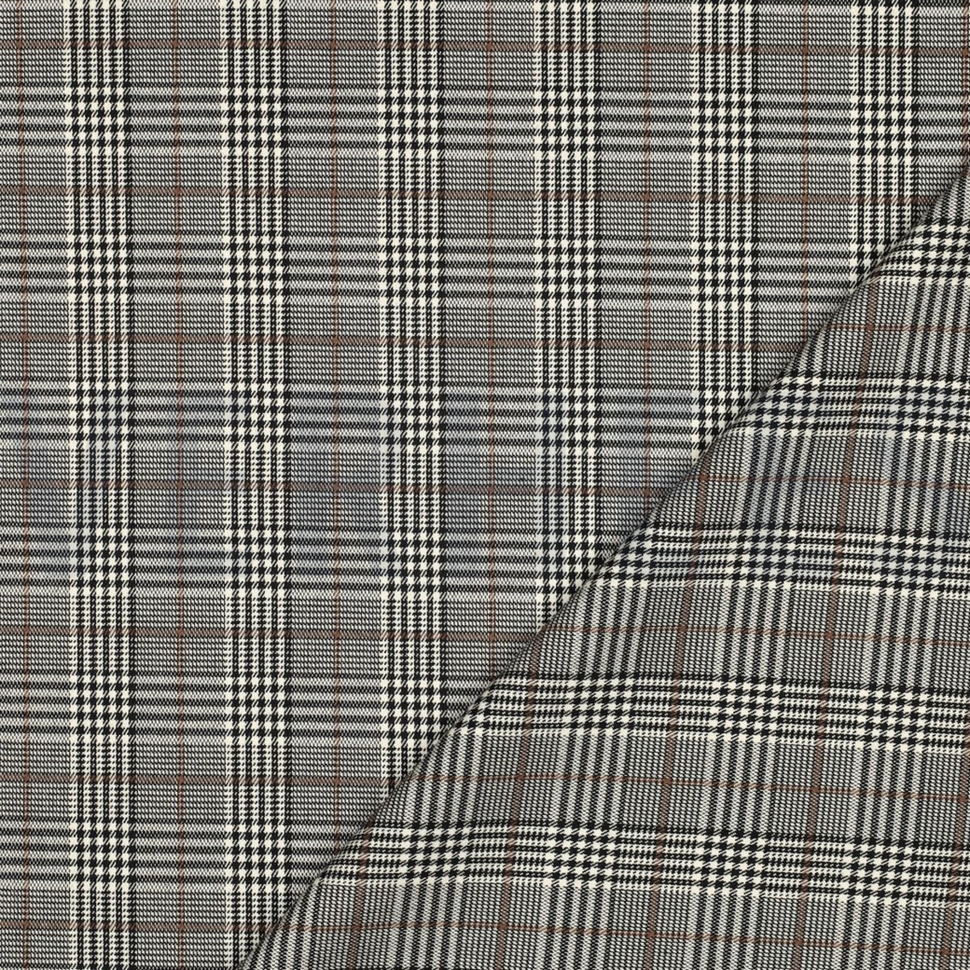TARTAN CHECK BEIGE/BLACK (high resolution) #4