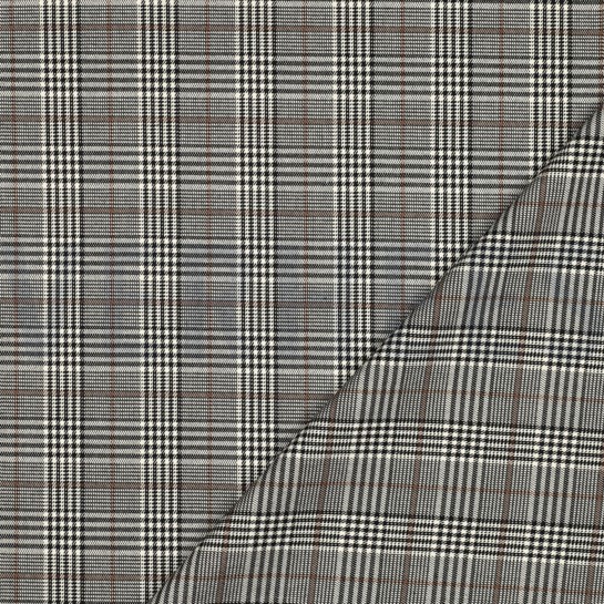 TARTAN CHECK BEIGE/BLACK #7
