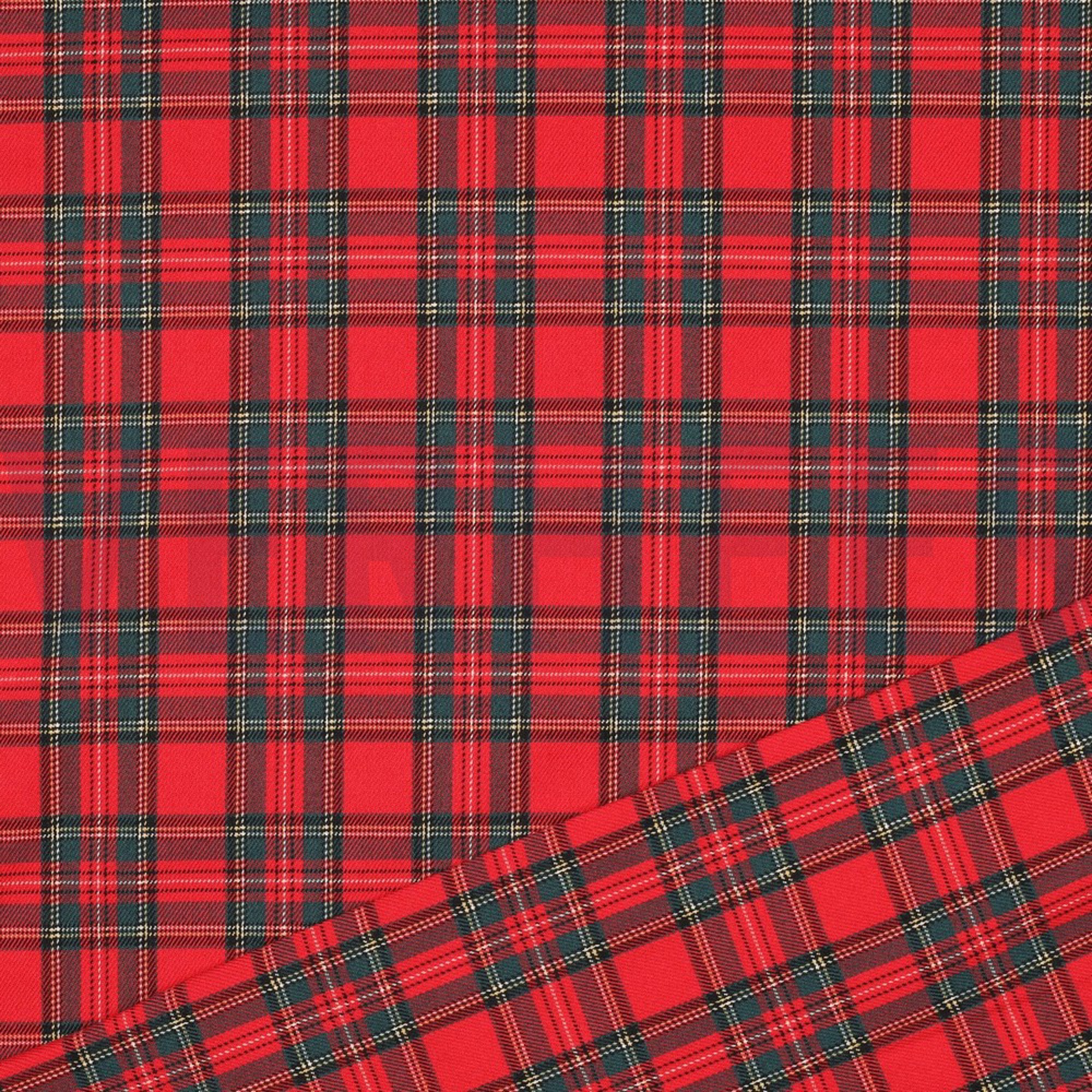 SCOTTISH CHECK RED (high resolution) #4
