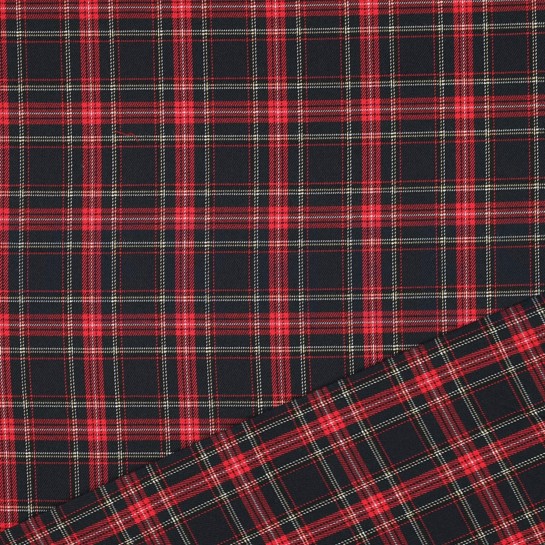 CARREAUX ÉCOSSAIS BLEU MARINE #7