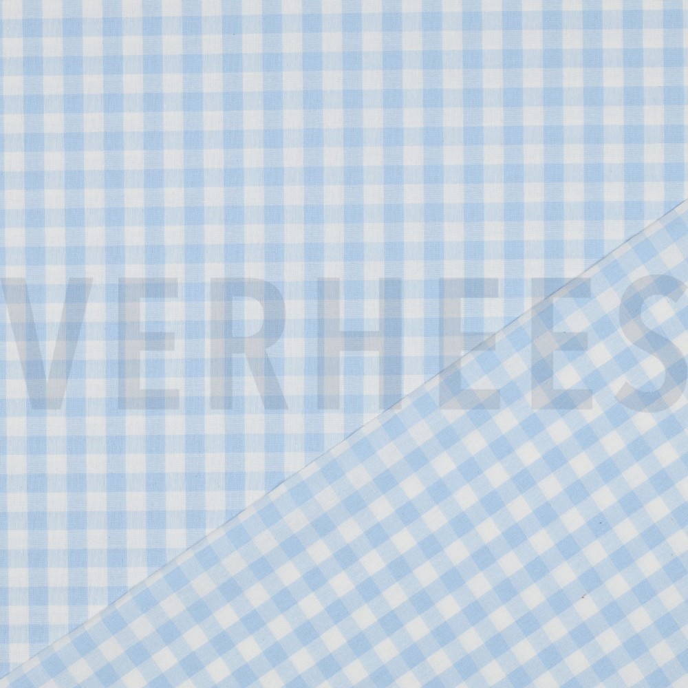 CHECKS LIGHT BLUE #7