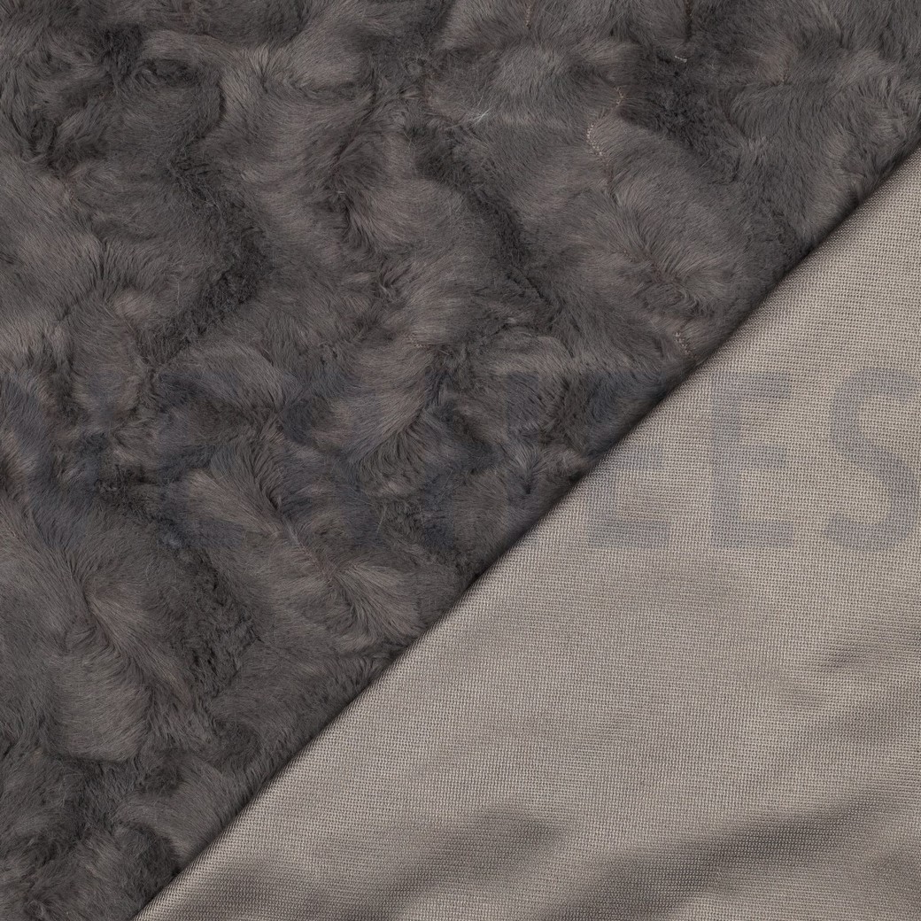 FAUX FUR GREY #7