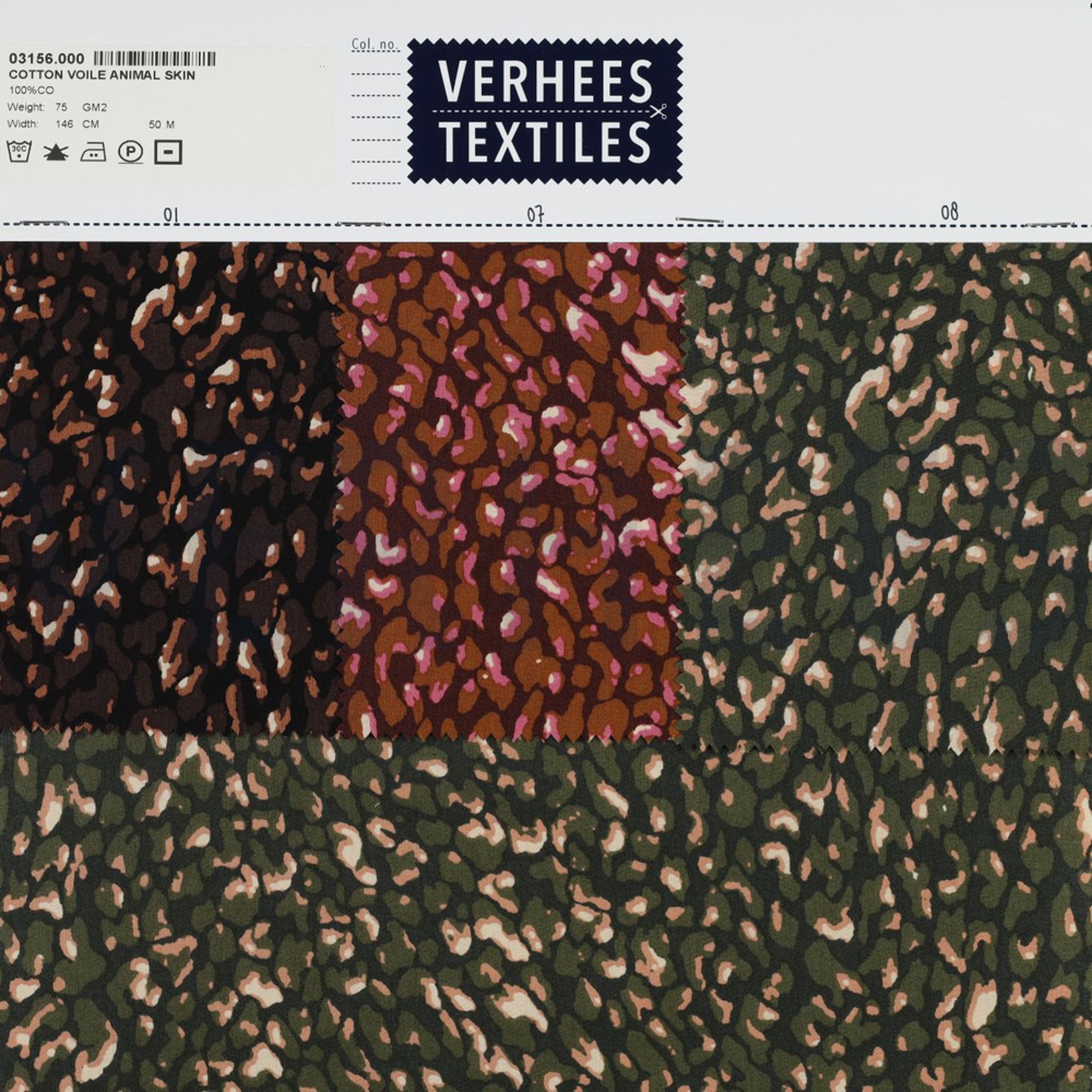 COTTON VOILE ANIMAL SKIN BURGUNDY (high resolution) #4