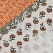 CANVAS BLUMEN ORANGE (thumbnail) #4