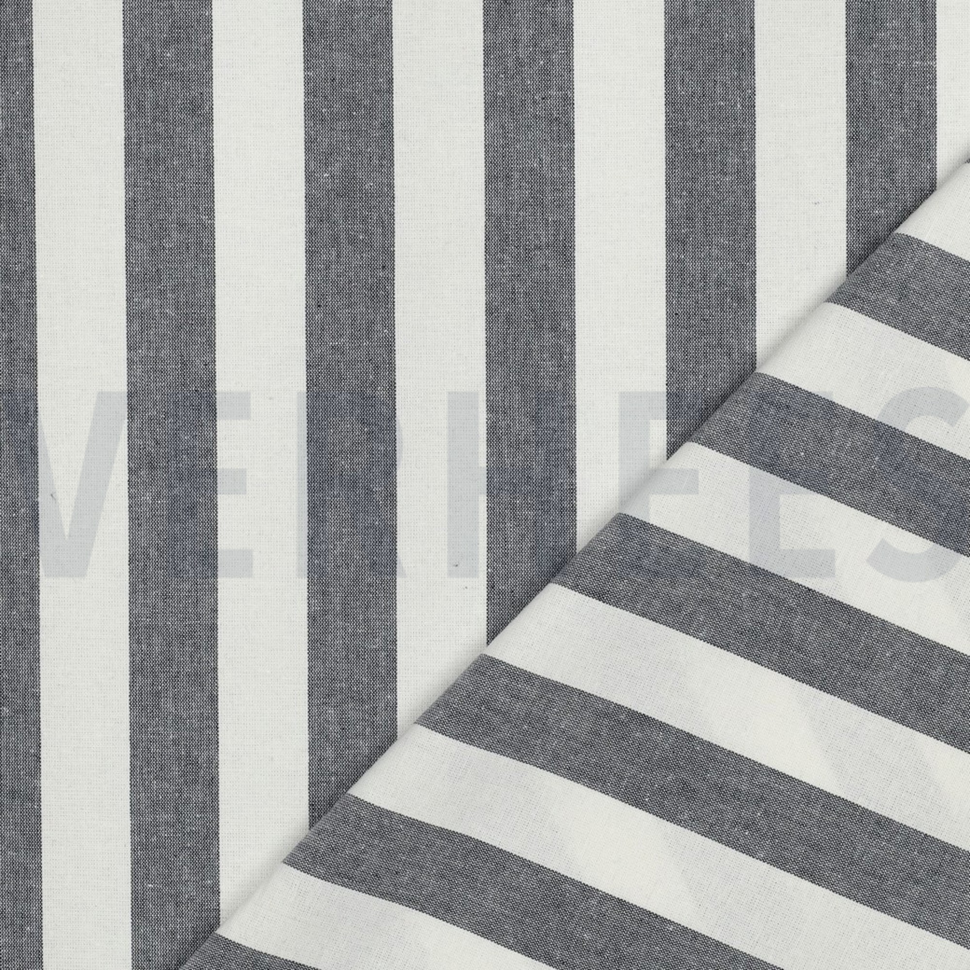 COTTON YARN DYED STRIPES & CHECKS NAVY (high resolution) #4