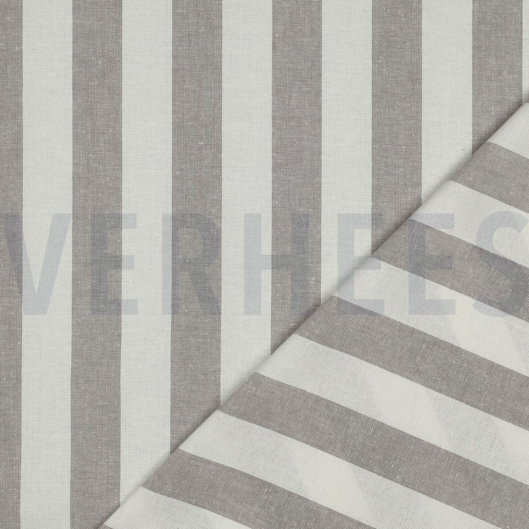 COTON TEIL FIL RAYURES & CARREAUX BEIGE #7