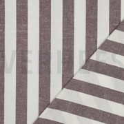 COTTON YARN DYED STRIPES & CHECKS AUBERGINE (thumbnail) #4