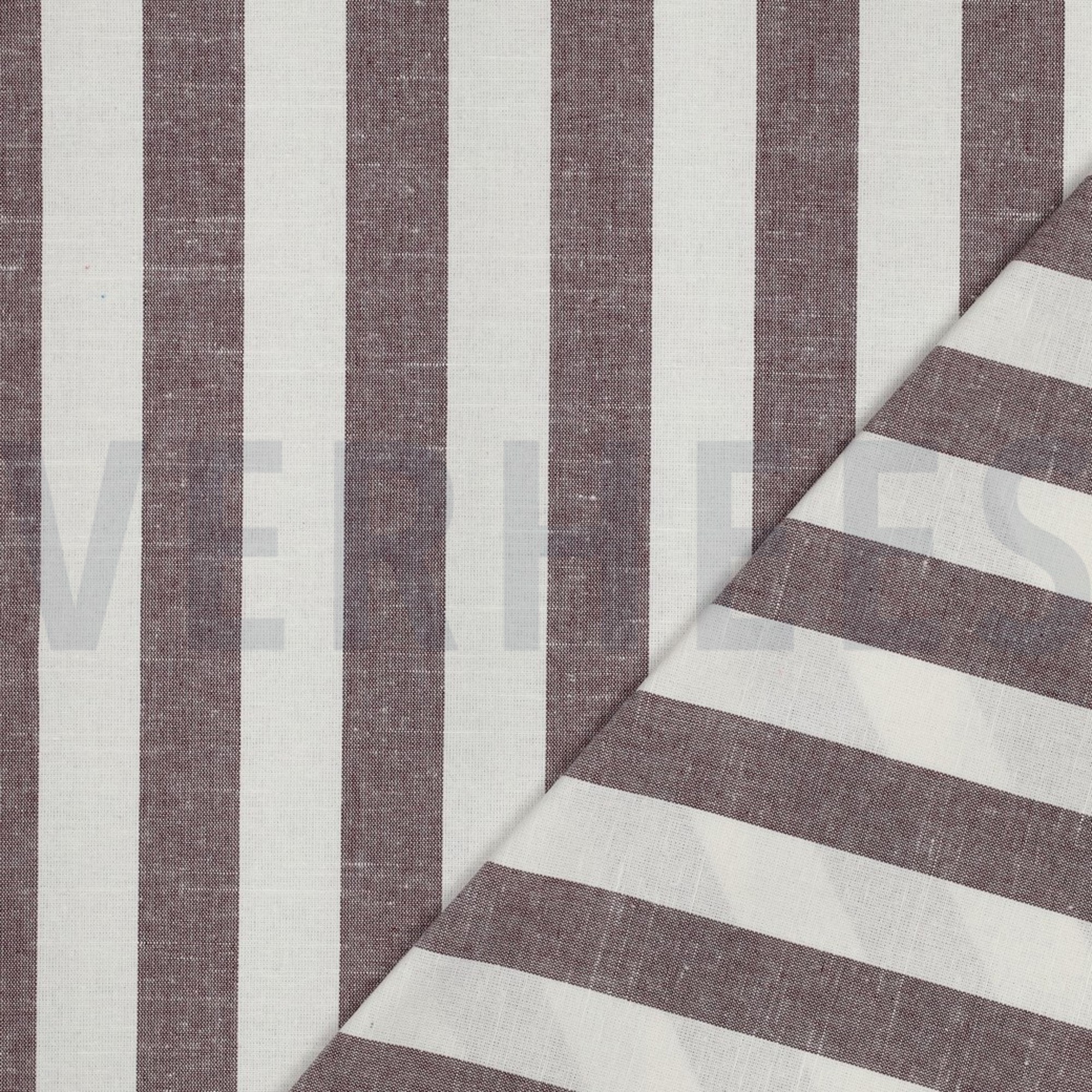 COTTON YARN DYED STRIPES & CHECKS AUBERGINE (high resolution) #4