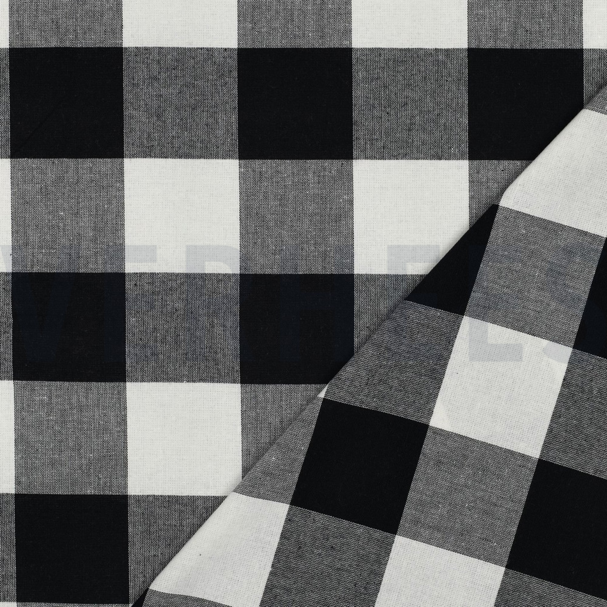 COTTON YARN DYED STRIPES & CHECKS BLACK (high resolution) #4