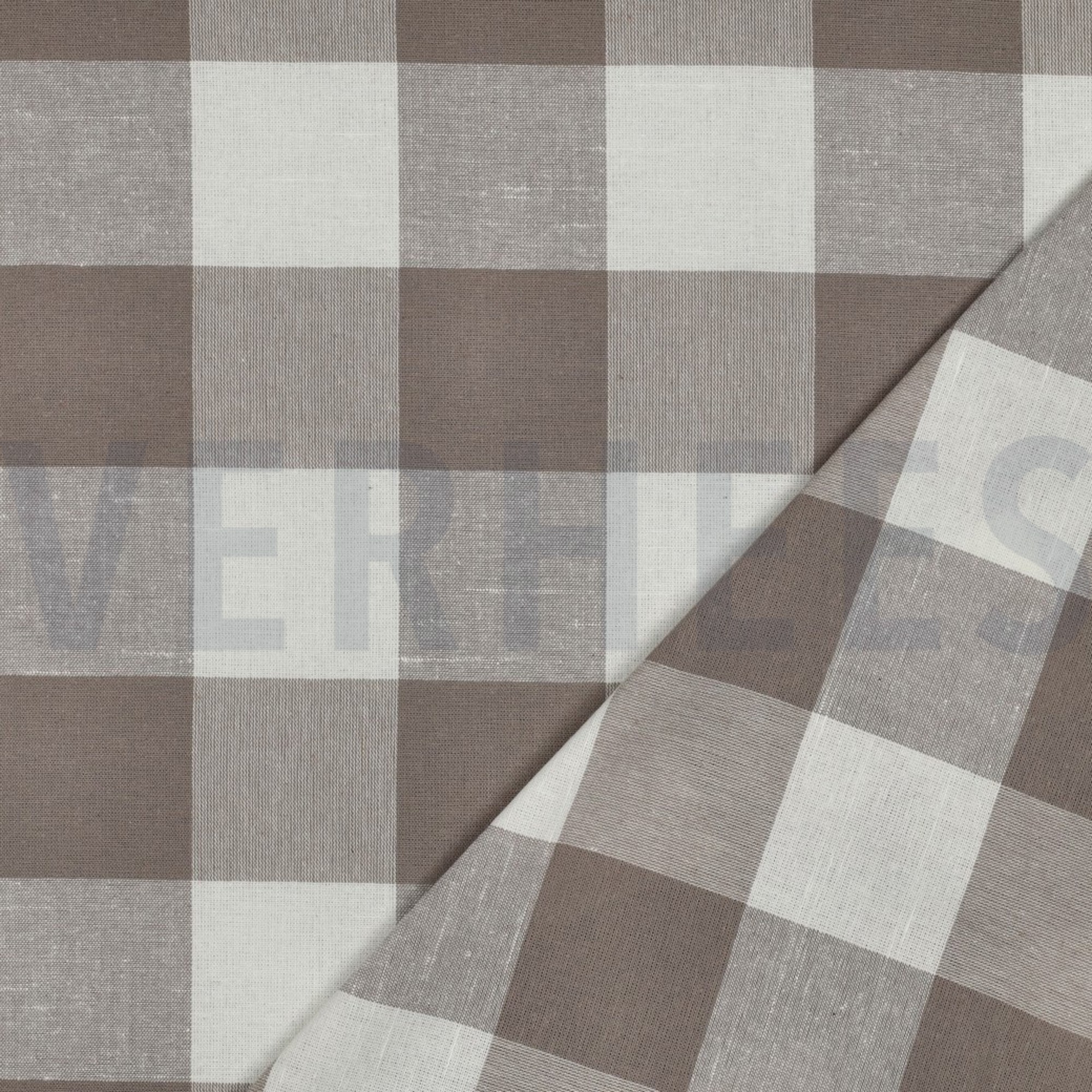 COTTON YARN DYED STRIPES & CHECKS BEIGE (high resolution) #4