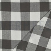 COTTON YARN DYED STRIPES & CHECKS SAGE (thumbnail) #4